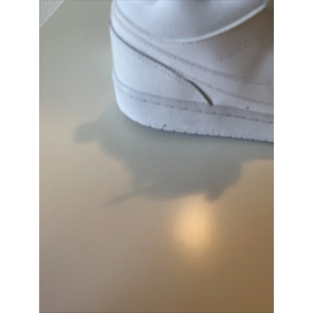 Nike Court Borough Mid 2 (GS) White Kid's Sneakers - Size 7Y CD7782-100
